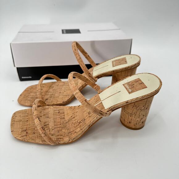 DOLCE VITA New in Box Noles Strappy Heel in Natural Cork // 11 - Picture 5 of 15